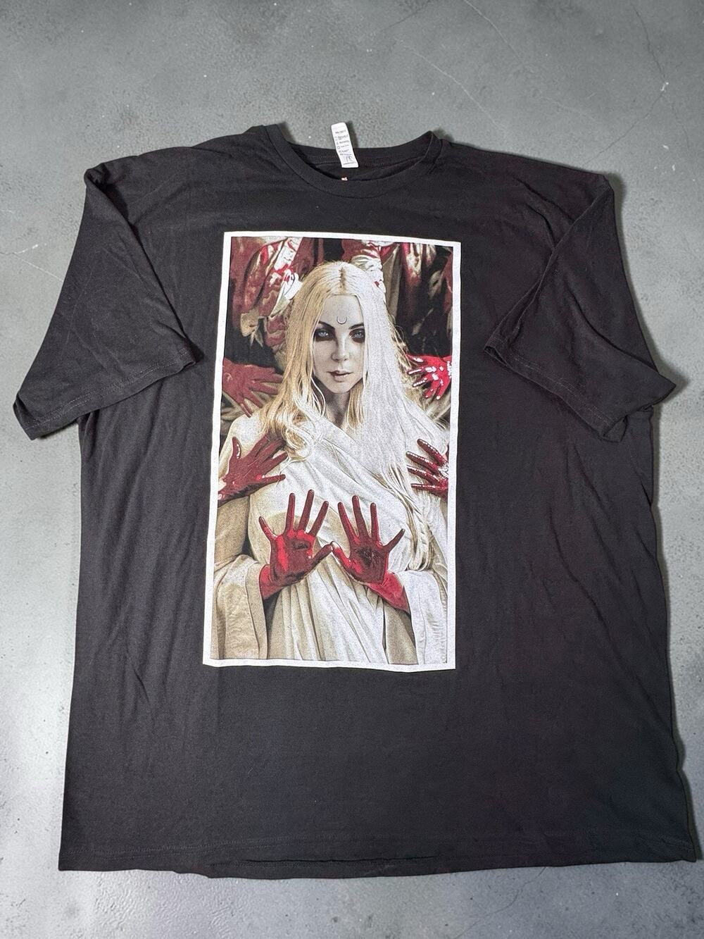 In This Moment Big Witch Energy T-Shirt Mens 2XL Black Band Concert Graphic Tee
